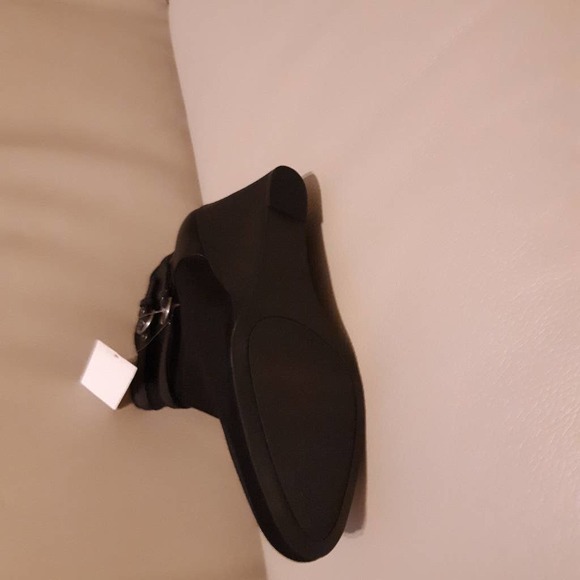 Black Suede Booties - Picture 3 of 3